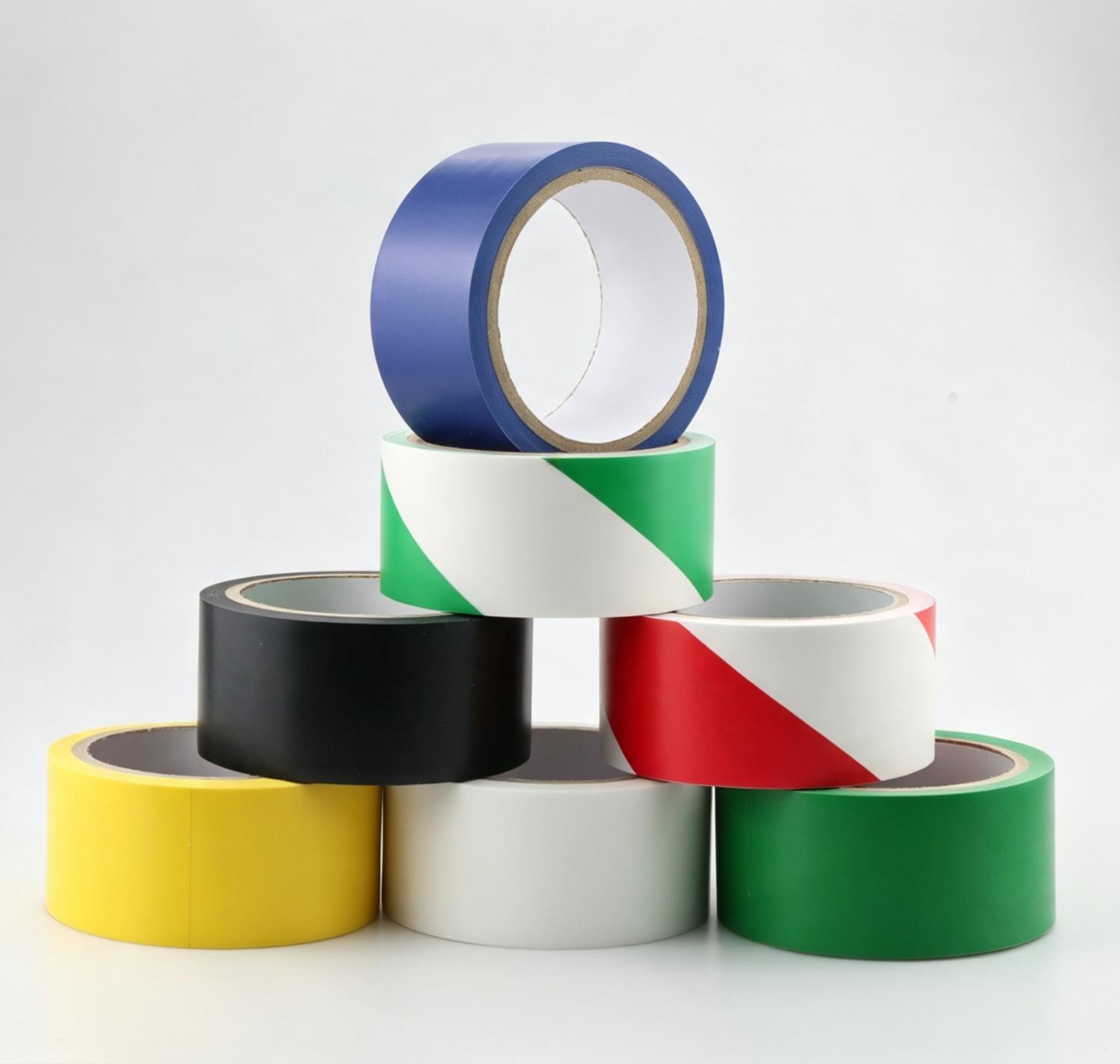 Waterproof Hazard Warning PVC Floor Marking Safety Tape Waterproof Hazard Warning PVC Floor Marking Safety Tape