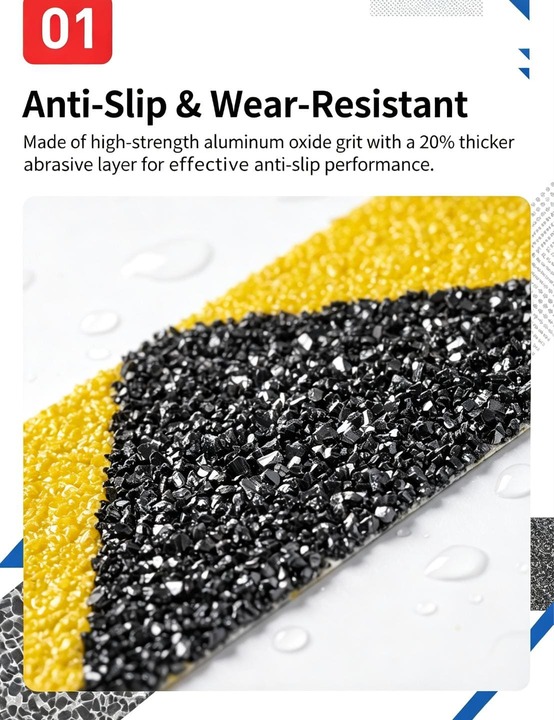 Non Skid Floor Protection Safety PVC Anti Slip Tape