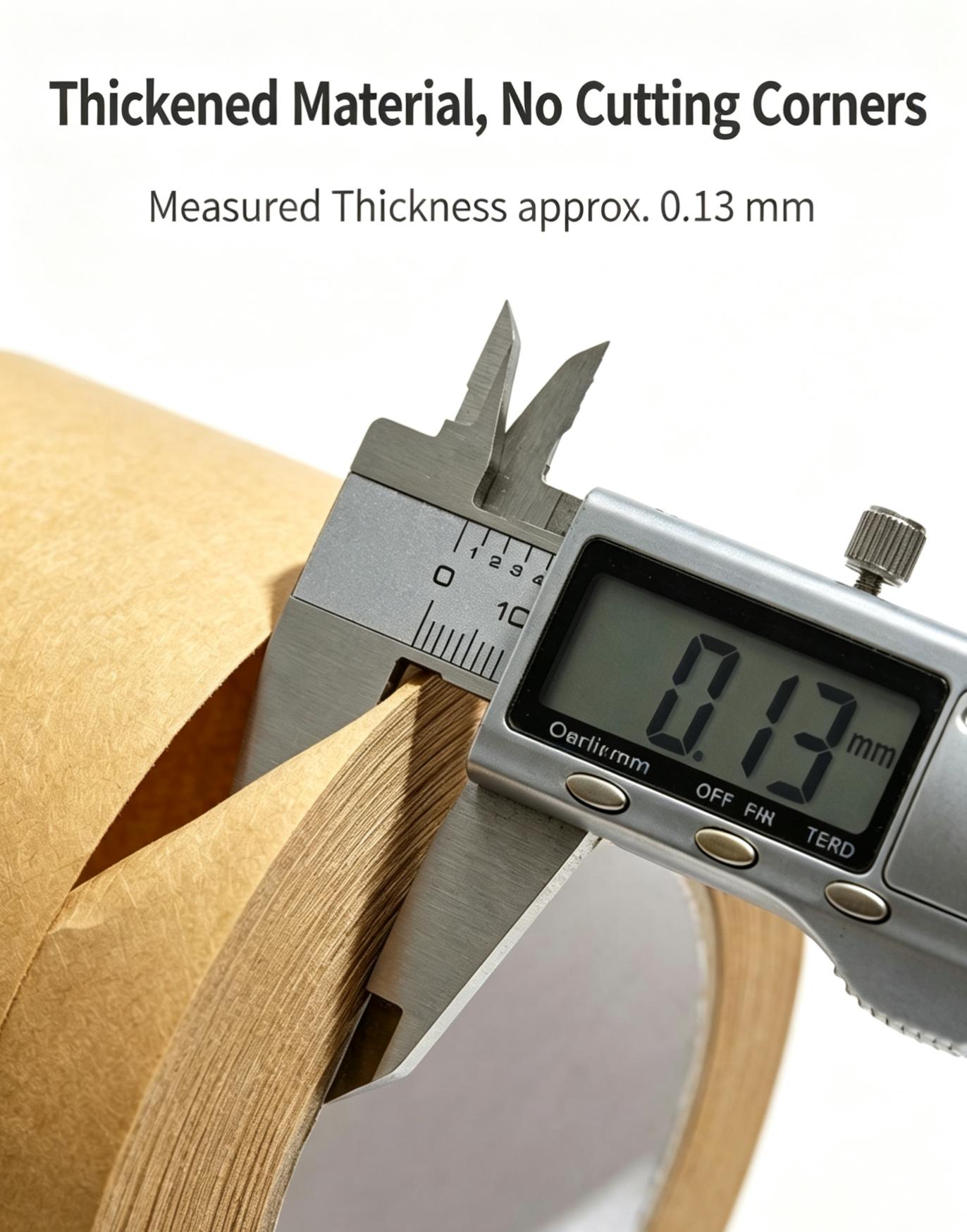 Hand‑Tear Eco‑Friendly Self Adhesive Writeable Brown Kraft Paper Tape Hand‑Tear Eco‑Friendly Self Adhesive Writeable Brown Kraft Paper Tape