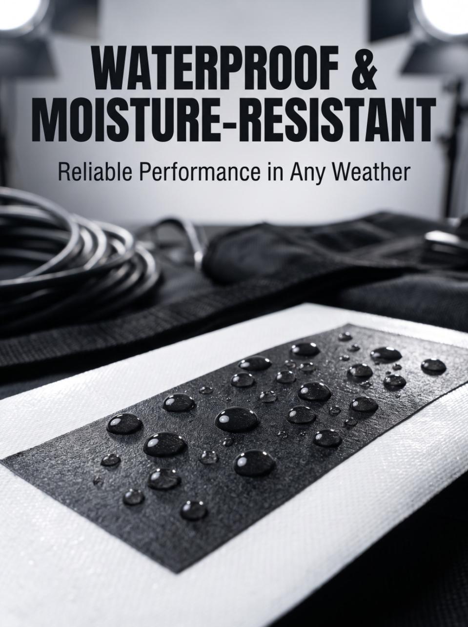 Non‑Reflective Matte Cloth Tape Hand‑Tearable for Stage