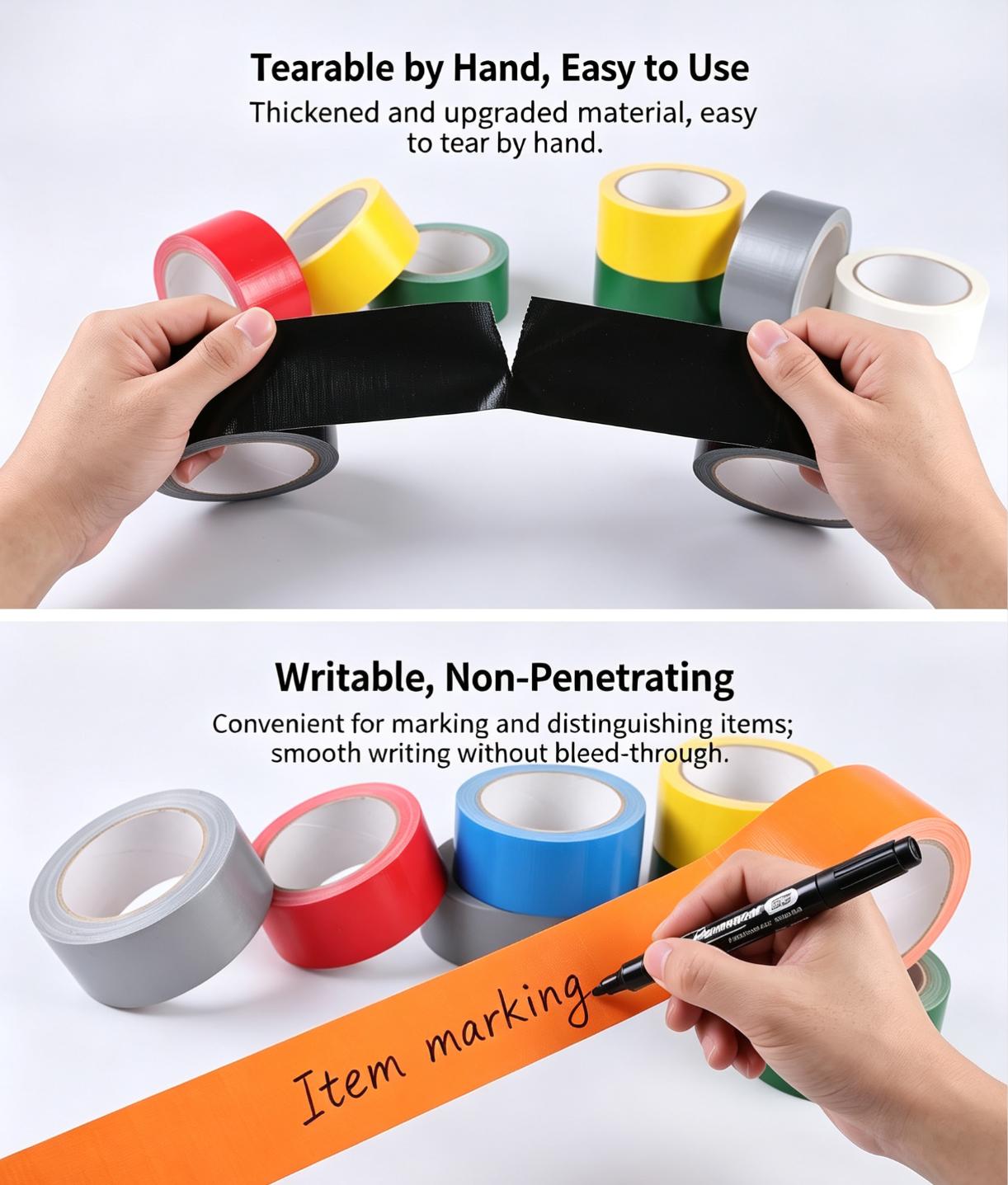 Heavy‑Duty Waterproof Gaffer Cloth Duct Tape For Sealing Repairing Bundling Construction Heavy‑Duty Waterproof Gaffer Cloth Duct Tape For Sealing Repairing Bundling Construction