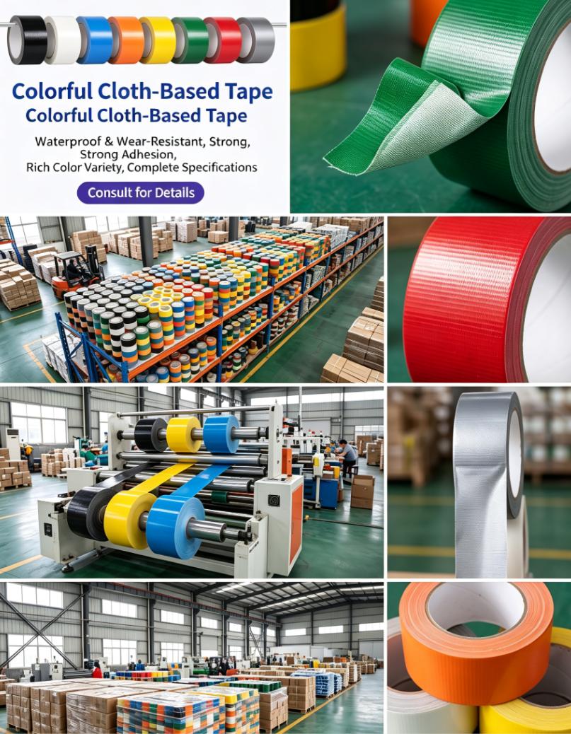 Heavy‑Duty Waterproof Gaffer Cloth Duct Tape For Sealing Repairing Bundling Construction Heavy‑Duty Waterproof Gaffer Cloth Duct Tape For Sealing Repairing Bundling Construction