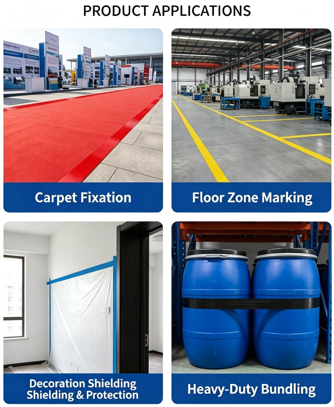 Heavy‑Duty Waterproof Gaffer Cloth Duct Tape For Sealing Repairing Bundling Construction Heavy‑Duty Waterproof Gaffer Cloth Duct Tape For Sealing Repairing Bundling Construction