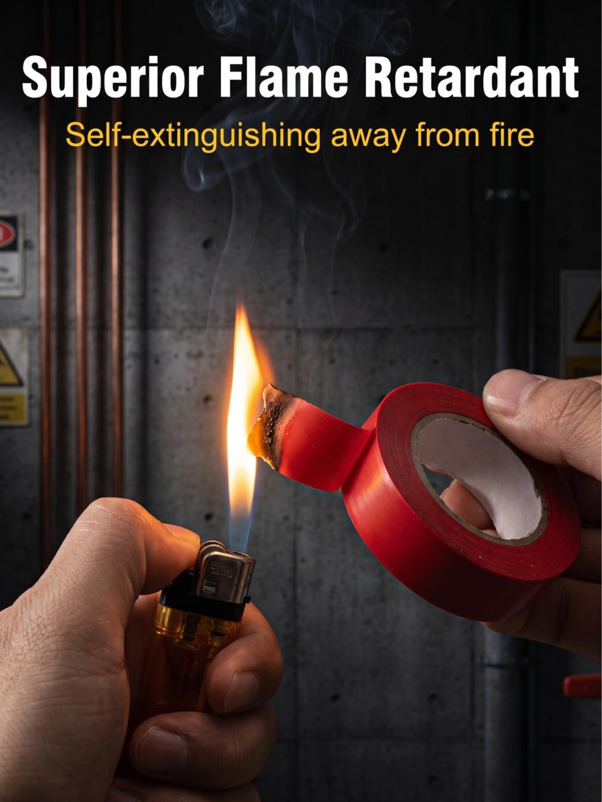 Flame‑retardant PVC Electrical Insulation Tape for Cable Excellent insulation Flame‑retardant PVC Electrical Insulation Tape for Cable Excellent insulation