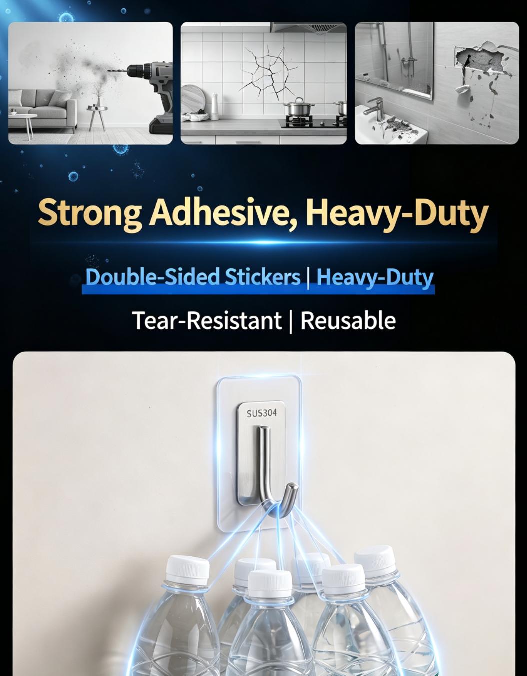 Transparent Double Sided Nano Grip Tape
