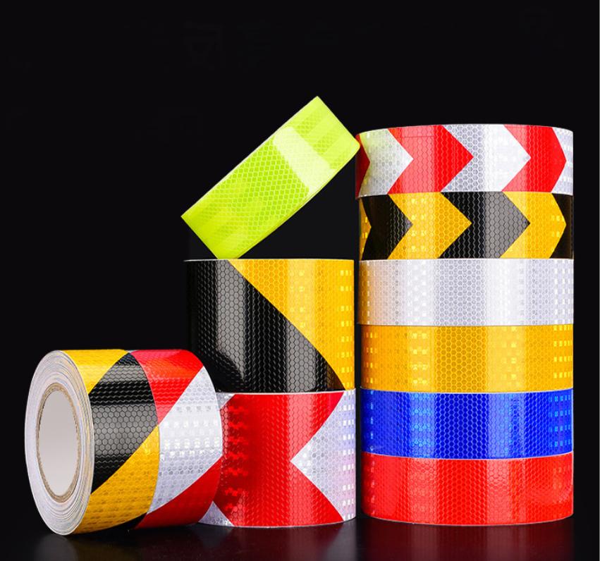 Durable PVC Reflective Adhesive Tape‑20℃~60℃ Working Temp for Truck Body Warning Sticker